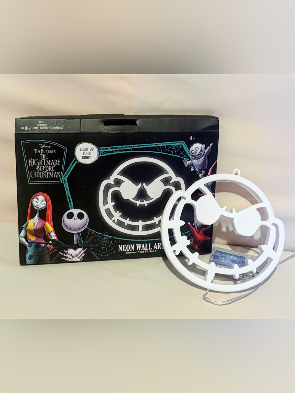 Disney Tim Burton’s The Nightmare Before Christmas Neon Wall Art